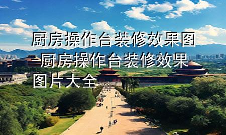 廚房操作臺(tái)裝修效果圖-廚房操作臺(tái)裝修效果圖片大全