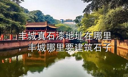 豐城真石漆地址在哪里，豐城哪里要建筑石子
