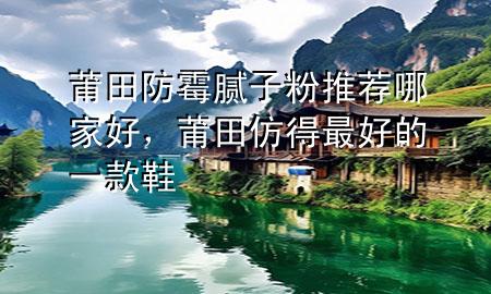 莆田防霉膩?zhàn)臃弁扑]哪家好，莆田仿得最好的一款鞋