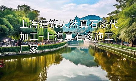 上海建筑天然真石漆代加工-上海真石漆施工廠家
