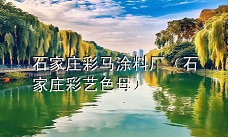 石家莊彩馬涂料廠（石家莊彩藝色母）
