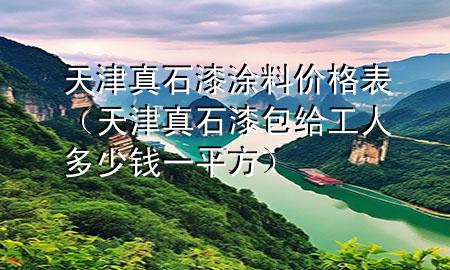 天津真石漆涂料價格表（天津真石漆包給工人多少錢一平方）