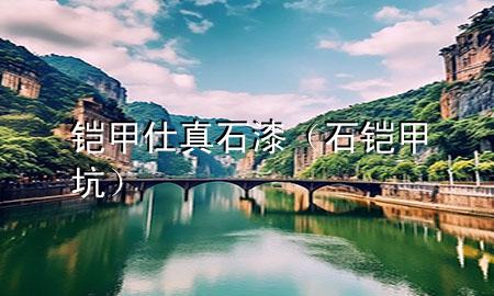 鎧甲仕真石漆（石鎧甲坑）