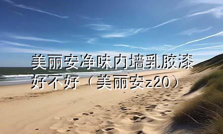 美麗安凈味內(nèi)墻乳膠漆好不好（美麗安z20）