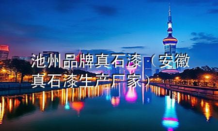 池州品牌真石漆（安徽真石漆生產(chǎn)廠家）