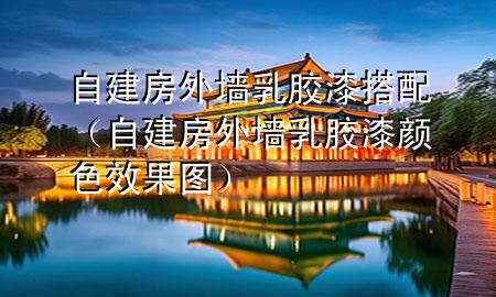 自建房外墻乳膠漆搭配（自建房外墻乳膠漆顏色效果圖）