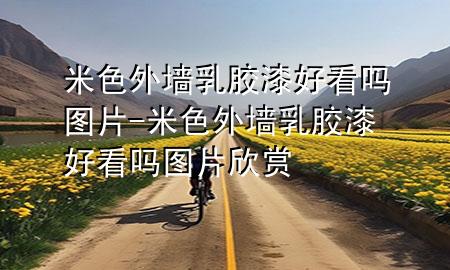 米色外墻乳膠漆好看嗎圖片-米色外墻乳膠漆好看嗎圖片欣賞