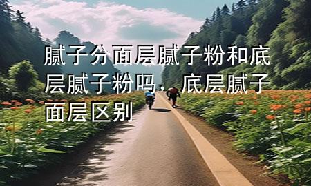 膩?zhàn)臃置鎸幽佔(zhàn)臃酆偷讓幽佔(zhàn)臃蹎?，底?膩?zhàn)?面層 區(qū)別