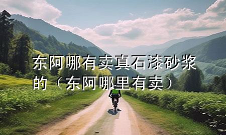 東阿哪有賣真石漆砂漿的（東阿哪里有賣）