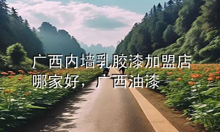 廣西內(nèi)墻乳膠漆加盟店哪家好，廣西油漆