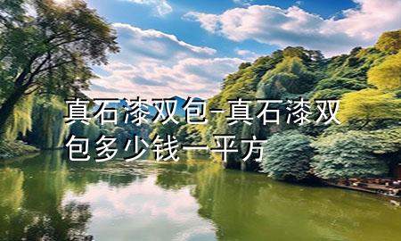 真石漆雙包-真石漆雙包多少錢(qián)一平方