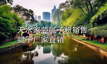 天水家裝膩?zhàn)臃垆N售-膩?zhàn)訌S家直銷