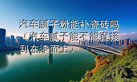 汽車膩子粉能補瓷磚嗎（汽車膩子能不能直接刮在漆面上）