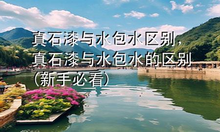 真石漆與水包水區(qū)別，真石漆與水包水的區(qū)別(新手必看)