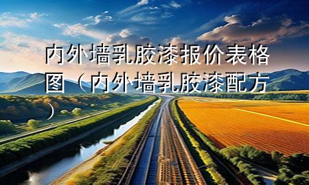 內(nèi)外墻乳膠漆報價表格圖（內(nèi)外墻乳膠漆配方）