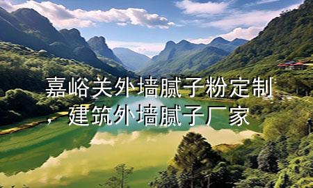 嘉峪關外墻膩子粉定制，建筑外墻膩子廠家