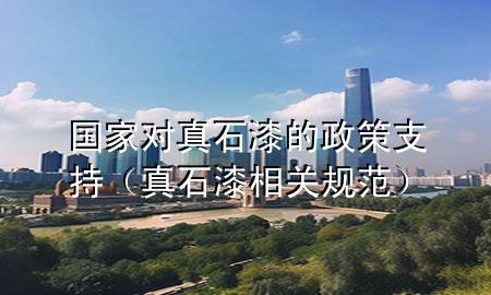 國家對真石漆的政策支持（真石漆相關規(guī)范）