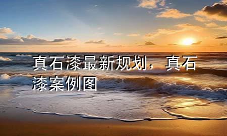 真石漆最新規(guī)劃，真石漆案例圖