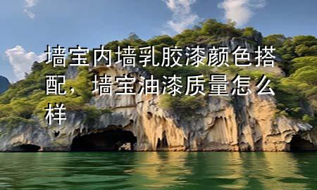 墻寶內(nèi)墻乳膠漆顏色搭配，墻寶油漆質(zhì)量怎么樣