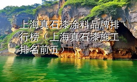 上海真石漆涂料品牌排行榜（上海真石漆施工排名前五）