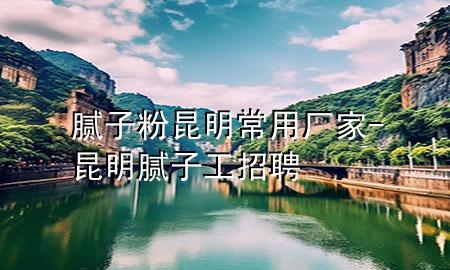 膩子粉昆明常用廠家-昆明膩子工招聘