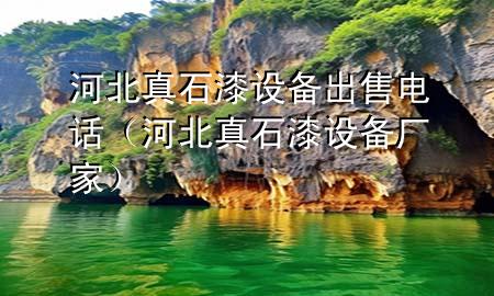河北真石漆設(shè)備出售電話（河北真石漆設(shè)備廠家）