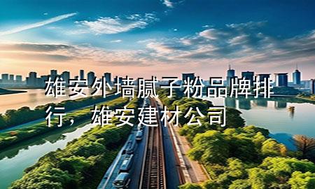 雄安外墻膩子粉品牌排行，雄安建材公司