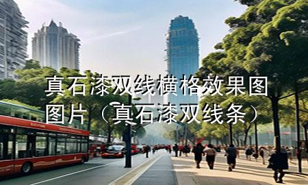 真石漆雙線橫格效果圖圖片（真石漆雙線條）