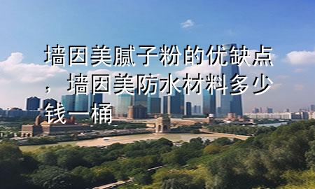 墻因美膩子粉的優(yōu)缺點，墻因美防水材料多少錢一桶