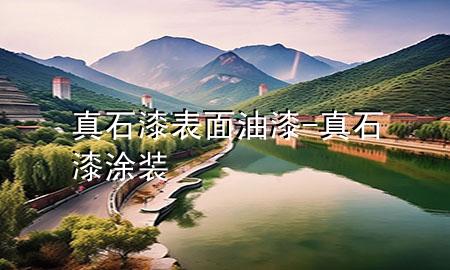 真石漆表面油漆-真石漆涂裝