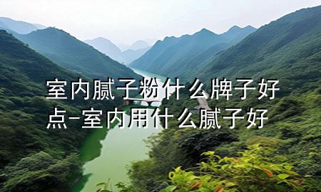 室內膩子粉什么牌子好點-室內用什么膩子好