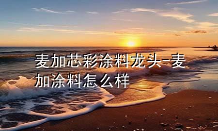 麥加芯彩涂料龍頭-麥加涂料怎么樣