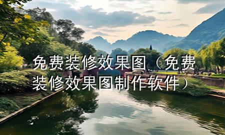 免費(fèi)裝修效果圖（免費(fèi)裝修效果圖制作軟件）