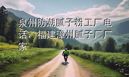 泉州防潮膩子粉工廠電話，福建漳州膩子廠廠家