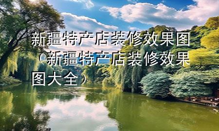 新疆特產(chǎn)店裝修效果圖（新疆特產(chǎn)店裝修效果圖大全）