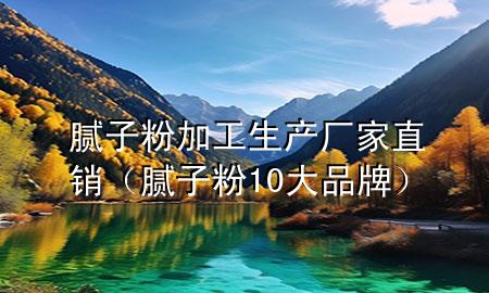 膩?zhàn)臃奂庸どa(chǎn)廠家直銷（膩?zhàn)臃?0大品牌）