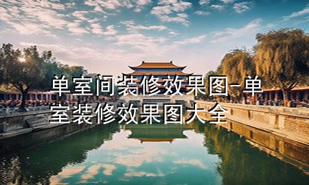 單室間裝修效果圖-單室裝修效果圖大全