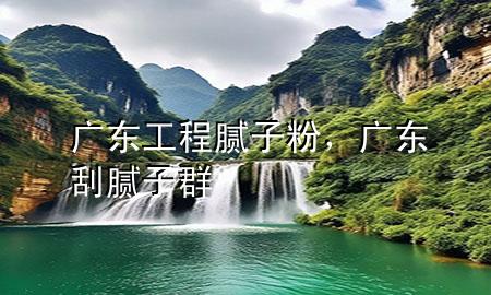 廣東工程膩子粉，廣東刮膩子群