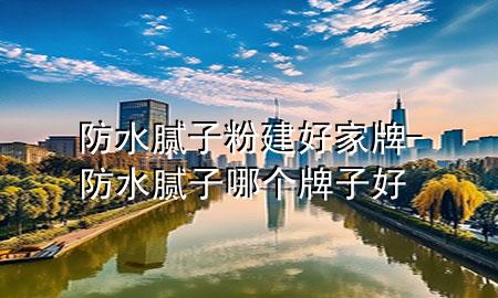 防水膩?zhàn)臃劢ê眉遗?防水膩?zhàn)幽膫€(gè)牌子好