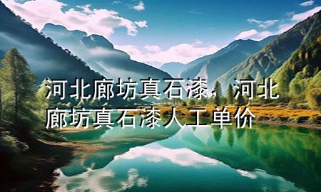 河北廊坊真石漆，河北廊坊真石漆人工單價