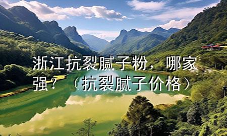 浙江抗裂膩子粉，哪家強？（抗裂膩子價格）