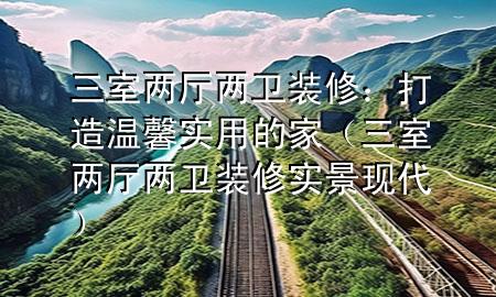 三室兩廳兩衛(wèi)裝修：打造溫馨實用的家（三室兩廳兩衛(wèi)裝修實景 現(xiàn)代）