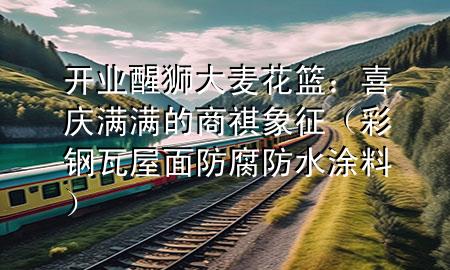 開(kāi)業(yè)醒獅大麥花籃：喜慶滿(mǎn)滿(mǎn)的商祺象征（彩鋼瓦屋面防腐防水涂料）