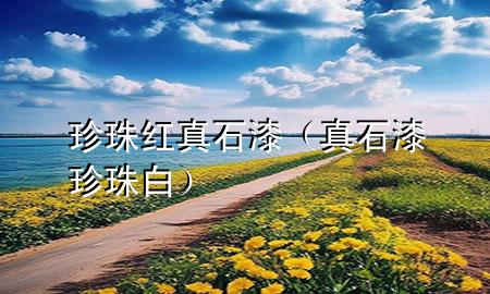 珍珠紅真石漆（真石漆珍珠白）