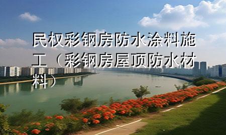民權(quán)彩鋼房防水涂料施工（彩鋼房屋頂防水材料）