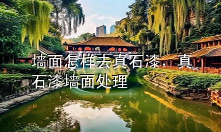 墻面怎樣去真石漆，真石漆墻面處理