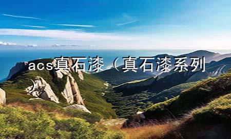 acs真石漆（真石漆系列）