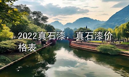 2022真石漆，真石漆價格表