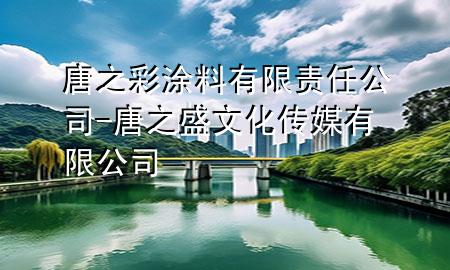 唐之彩涂料有限責任公司-唐之盛文化傳媒有限公司