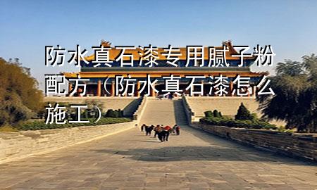 防水真石漆專用膩?zhàn)臃叟浞剑ǚ浪媸嵩趺词┕ぃ?>
             </div>
             <!--文章無(wú)圖的情況下插入一張圖片end-->
              
      <p>本篇文章給大家談?wù)劮浪媸釋Ｓ媚佔(zhàn)臃叟浞?，以及防水真石漆怎么施工?duì)應(yīng)的知識(shí)點(diǎn)，希望對(duì)各位有所幫助，不要忘了收***本站喔。
今天給各位分享防水真石漆專用膩?zhàn)臃叟浞降闹R(shí)，其中也會(huì)對(duì)防水真石漆怎么施工進(jìn)行解釋，如果能碰巧解決***現(xiàn)在面臨的問(wèn)題，別忘了關(guān)注本站，現(xiàn)在開(kāi)始吧！</p><ol type=